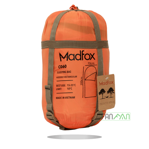 Túi ngủ mùa hè có nón MADFOX C060