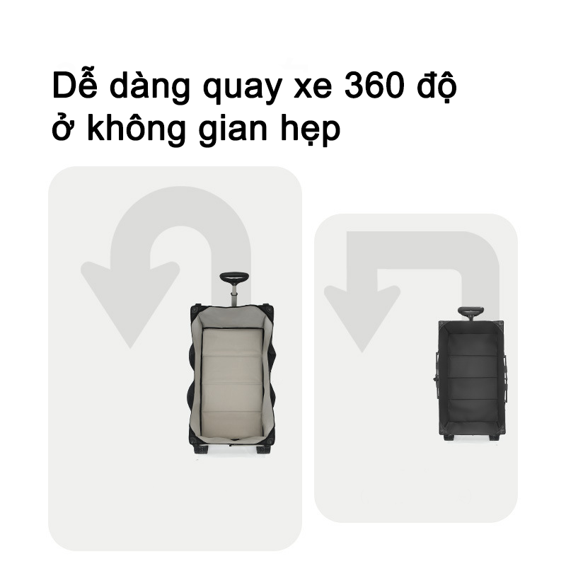 Xe kéo dã ngoại xếp gọn Naturehike CNK2450JJ017