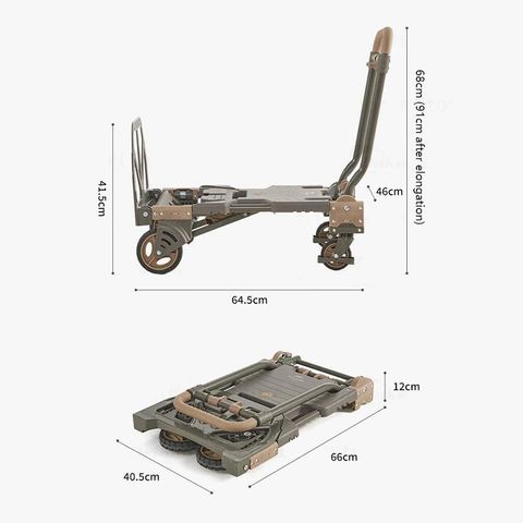 Xe kéo gấp gọn đa năng TC08 Naturehike CNH22JU024