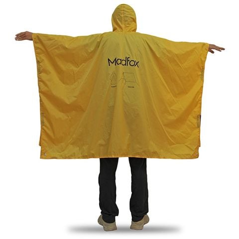 Áo mưa dã ngoại đa năng MADFOX HIKING PONCHO size S