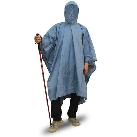 Áo mưa dã ngoại đa năng MADFOX HIKING PONCHO size M