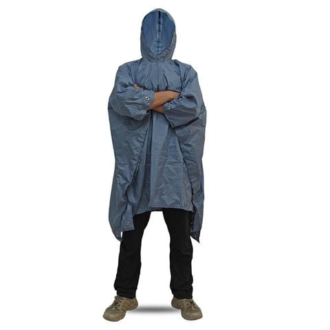 Áo mưa dã ngoại đa năng MADFOX HIKING PONCHO size S