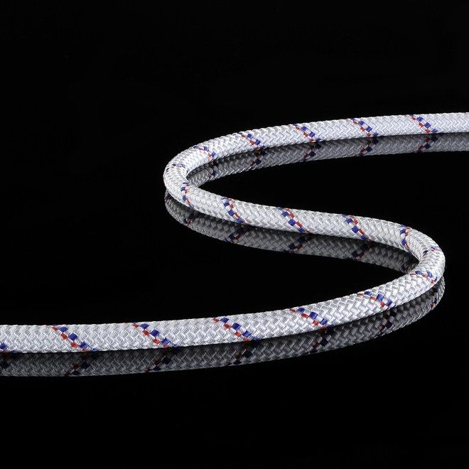 Dây leo cứu hộ Safety Rope PATRON - TEUFELBERGER 10,5mm White-Blue-Red