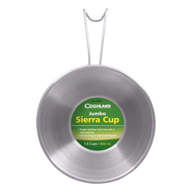 Ly thép nấu dã ngoại Coghlans Jumbo Sierra Cup 400ml