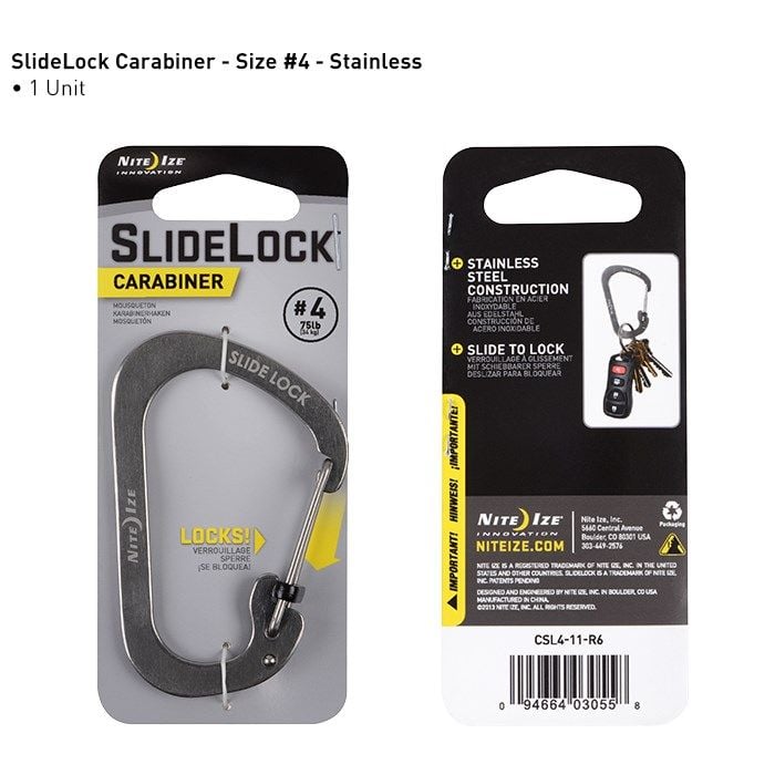 MÓC CARABINER CHỮ C NITE IZE SỐ 4