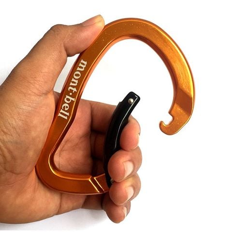 Carabiner nhôm chữ C 12cm Montbell