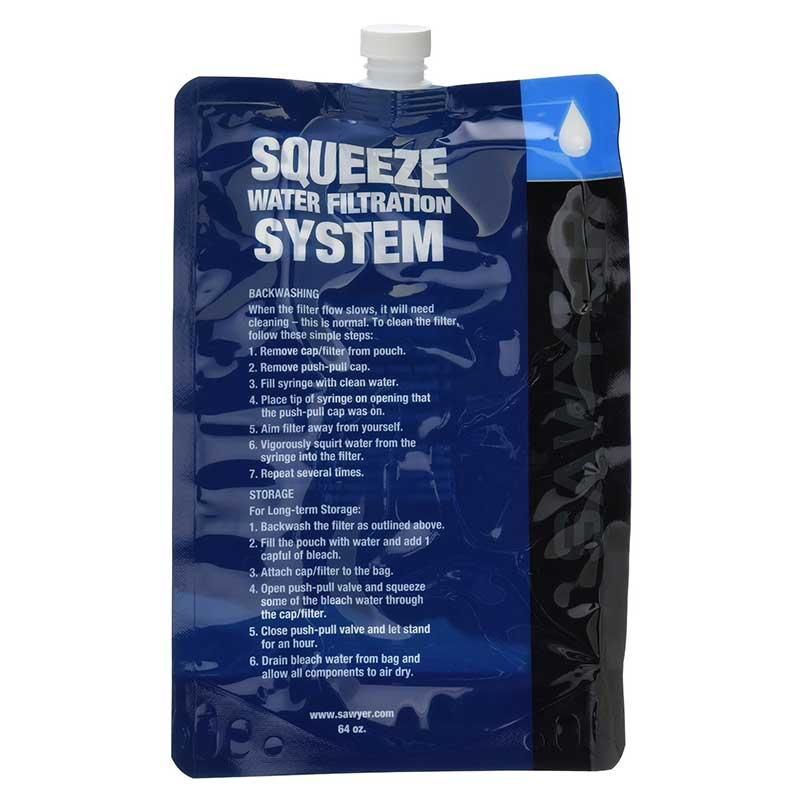 Túi đựng nước Sawyer 64oz (2L) Squeezable Pouch - SP114