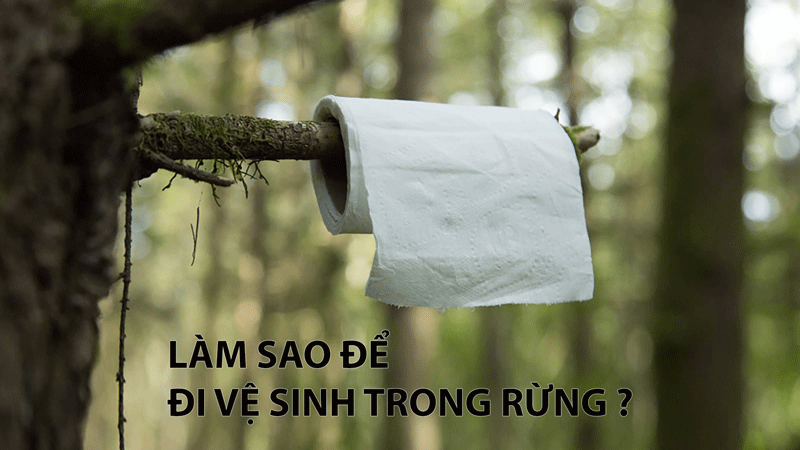 cach di ve sinh trong rung