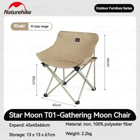Ghế gấp camping tựa tay Naturehike CNH23JU13002