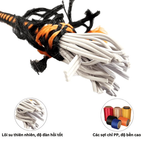 Dây thun ràng điều chỉnh chiều dài móc nhựa lõi thép Daravin DRV001