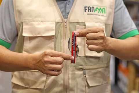 Bộ đồ ăn 2 mảnh dao muỗng nĩa dã ngoại 6 trong 1 Vultura VTR-TW2402