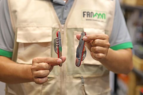 Bộ đồ ăn 2 mảnh dao muỗng nĩa dã ngoại 6 trong 1 Vultura VTR-TW2402