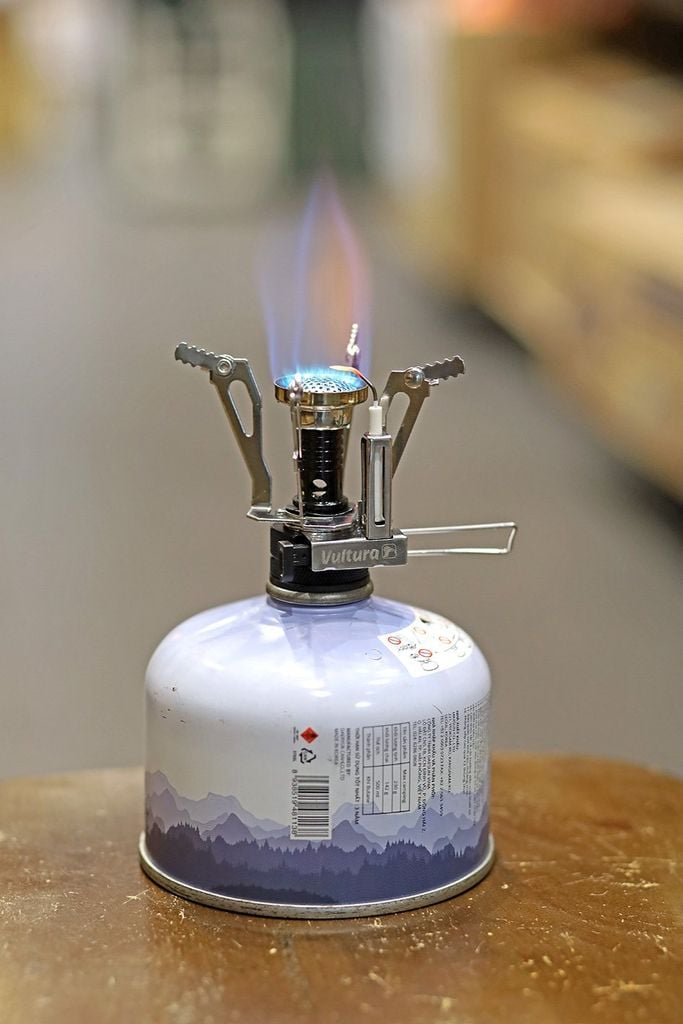 Bếp gas dã ngoại siêu gọn có đánh lửa Piezo Vultura VTR-GS2402