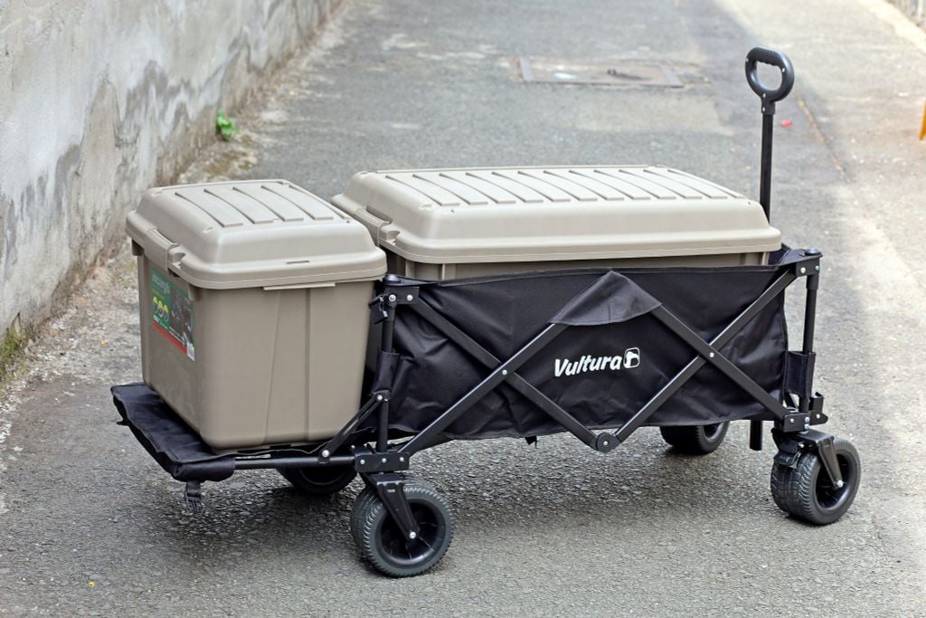 Xe kéo cắm trại 220L có chức năng mở rộng Vultura VTR-WG2401