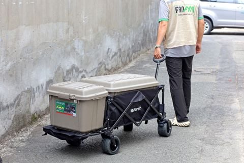 Xe kéo cắm trại 220L có chức năng mở rộng Vultura VTR-WG2401