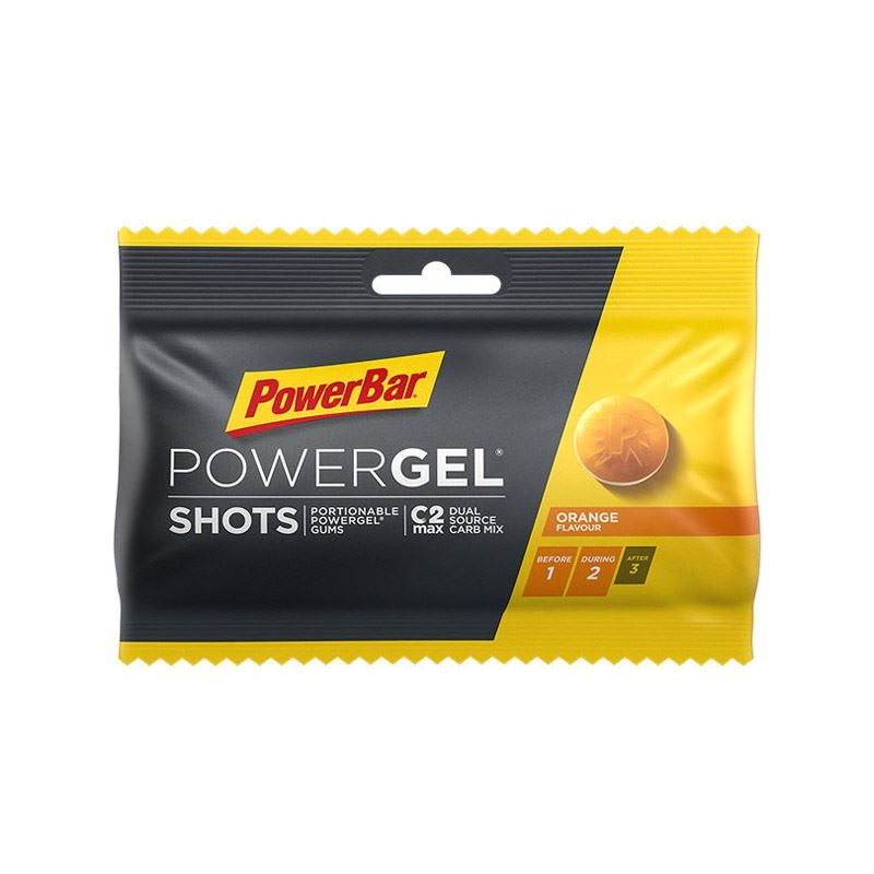 Kẹo bổ sung năng lượng Powerbar PowerGel Shots, Orange