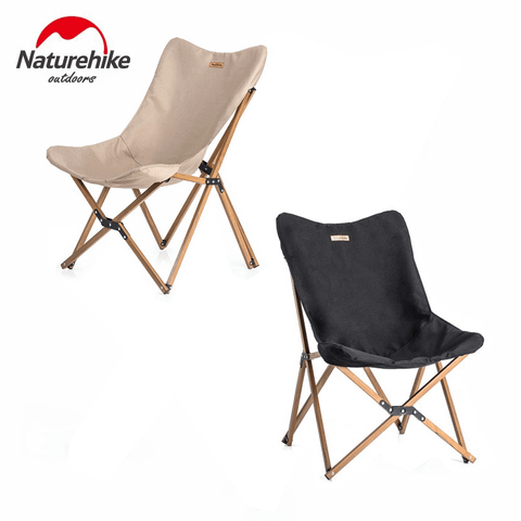 Ghế gấp glamping khung nhôm vân gỗ MW01 Naturehike NH19Y001-Z