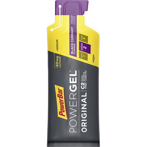 Túi gel bổ sung năng lượng Powerbar, Black Currant (Caffeine)