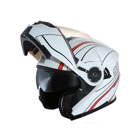 NÓN BẢO HIỂM FULLFACE LẬT CẰM 2 KÍNH ROYAL M14 TEM