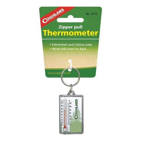 Móc khóa Nhiệt kế Coghlans Zipper Pull Thermometer 9712