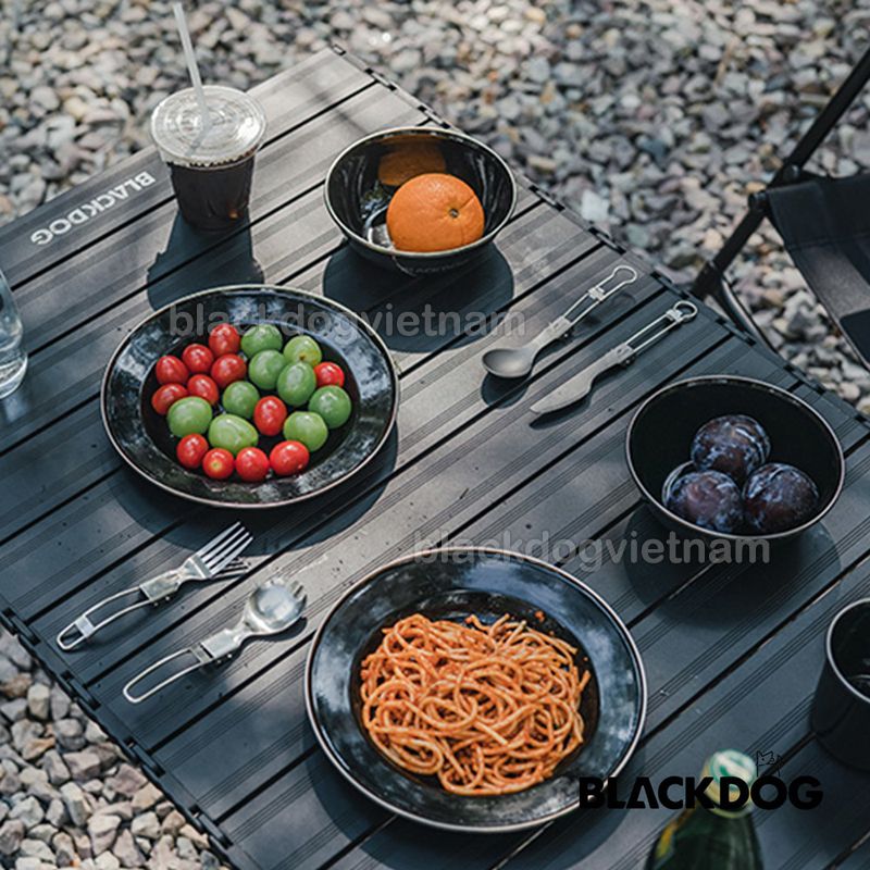 Chén bát dã ngoại tráng men Blackdog CBD2450CF019