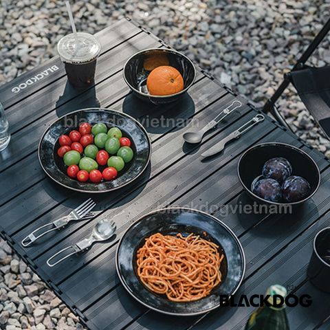 Chén bát dã ngoại tráng men Blackdog CBD2450CF019