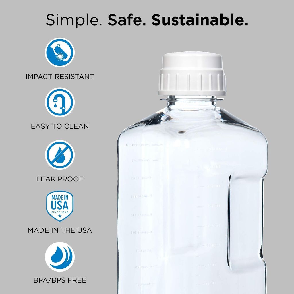 Bình nước Nalgene Growler 2L (64oz) Tritan Sustain