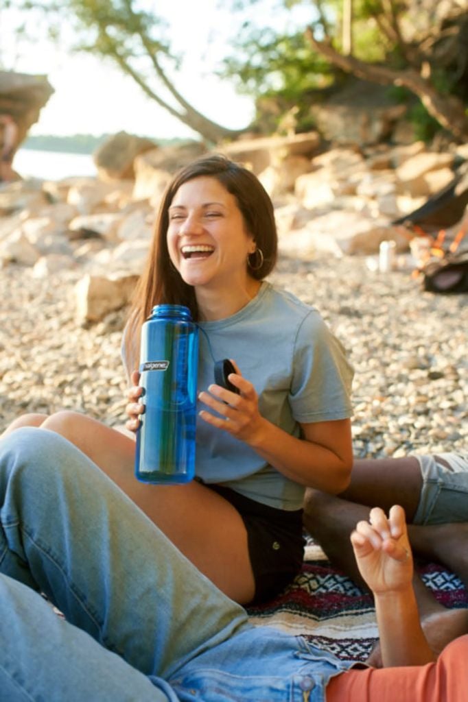 Bình nước Nalgene Silo Wide Mouth 1500ml (48oz) Sustain