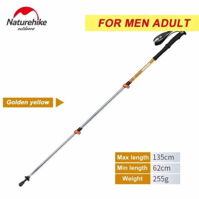 GẬY LEO NÚI TREKKING KHÓA BẬT 6061 NATUREHIKE ST01 NH17D001-Z