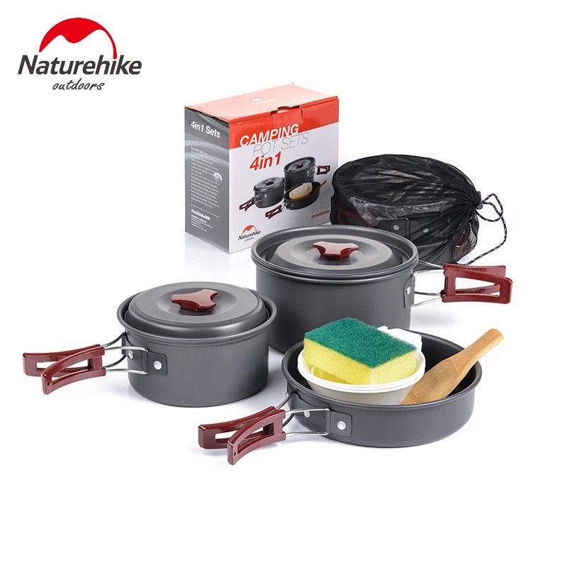 Bộ nồi dã ngoại 2-3 người Naturehike NH15T203-G