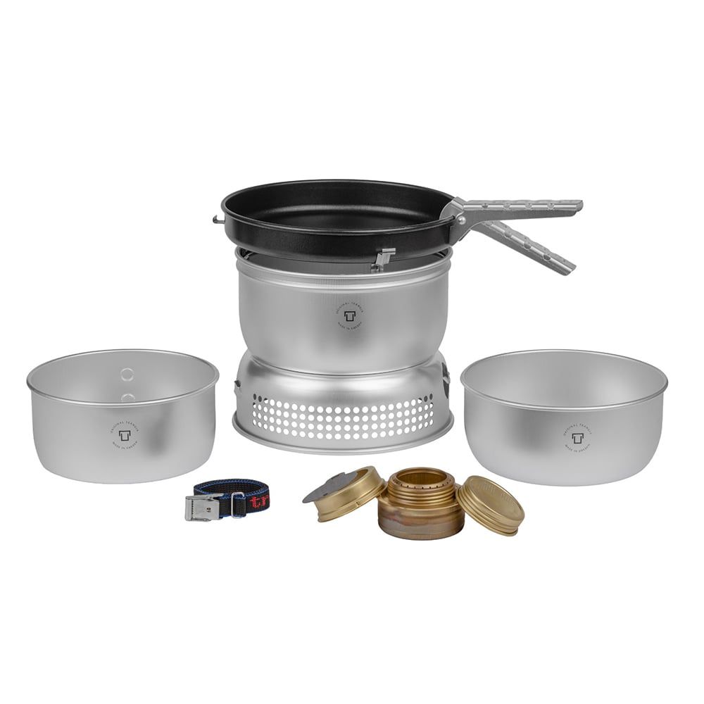 Bộ đồ nấu bếp dã ngoại Trangia Storm Cooker siêu nhẹ 25-3 UL