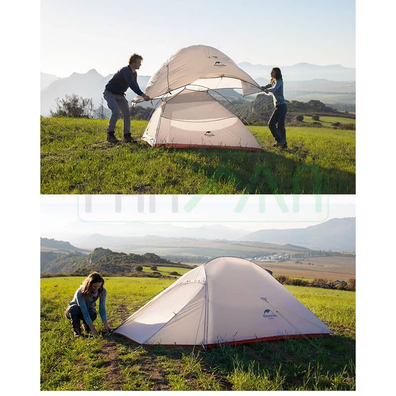 Lều Trekking siêu nhẹ 1-2 người Cloud Up Pro (20D Nylon) Naturehike CNK2350WS020