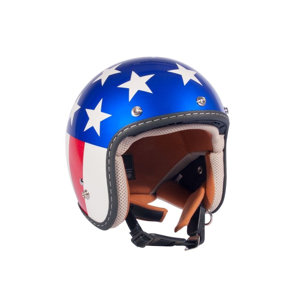 Nón bảo hiểm 3/4 Andes luxury 382ĐB bóng tem