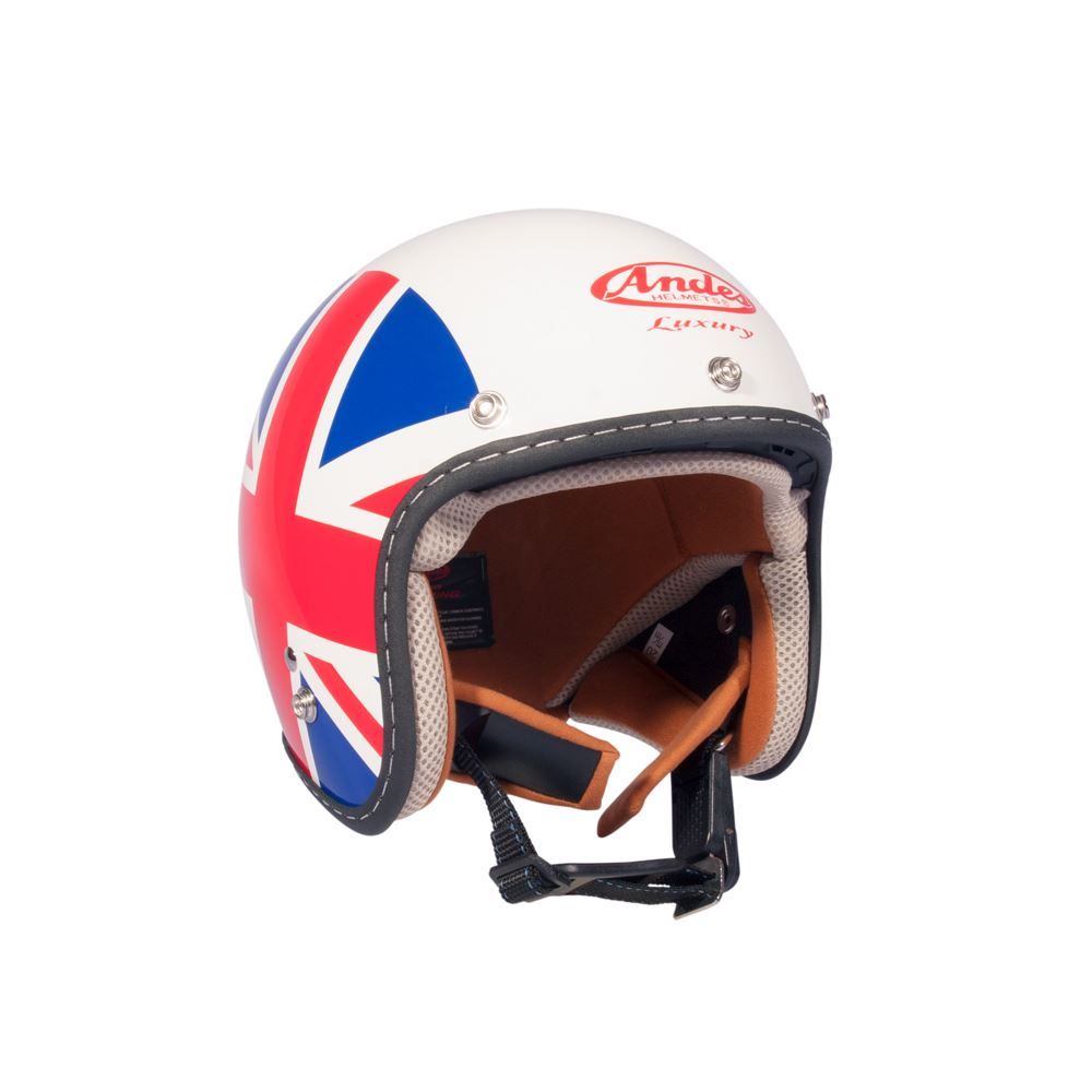 Nón bảo hiểm 3/4 Andes luxury 382ĐB bóng tem