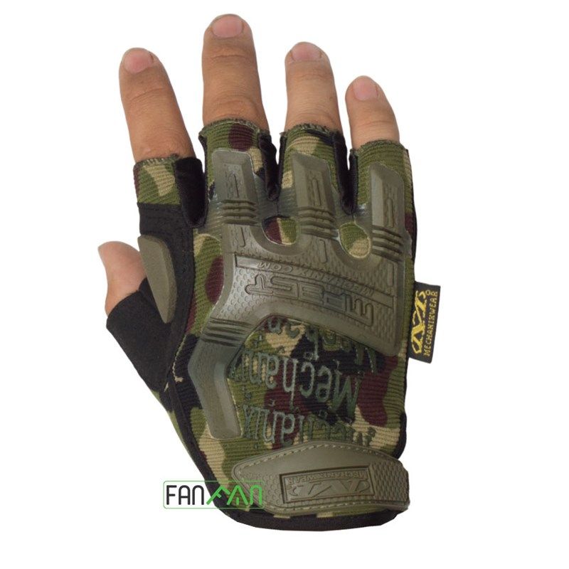 Găng tay hở ngón IMPACT MECHANIX