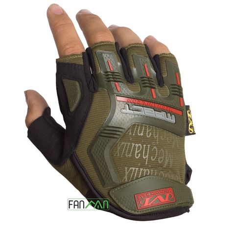 Găng tay hở ngón IMPACT MECHANIX