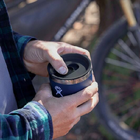 Nắp ly, cốc giữ nhiệt Hydro Flask Medium Closeable Press - in Lid Black