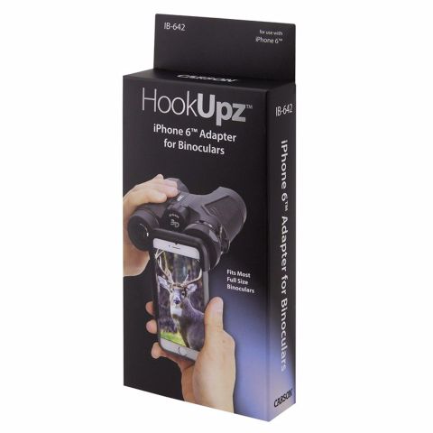 Adapter gắn ống nhòm 2 mắt cho Iphone 6(6S) CARSON HOOKUPZ IB-642