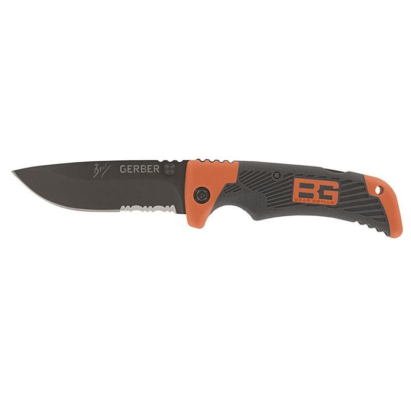 Dao Xếp Sinh Tồn Gerber Bear Grylls Scout Serrated