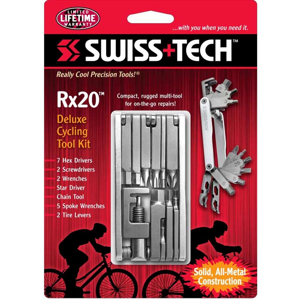 BỘ DỤNG CỤ SỬA XE ĐẠP ĐA NĂNG SWISS+TECH RX20 DELUXE CYCLING TOOL KIT ST35060