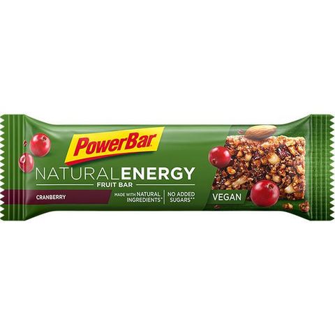 Thanh bổ sung năng lượng PowerBar Natural Energy Fruit & Nut, Cranberry