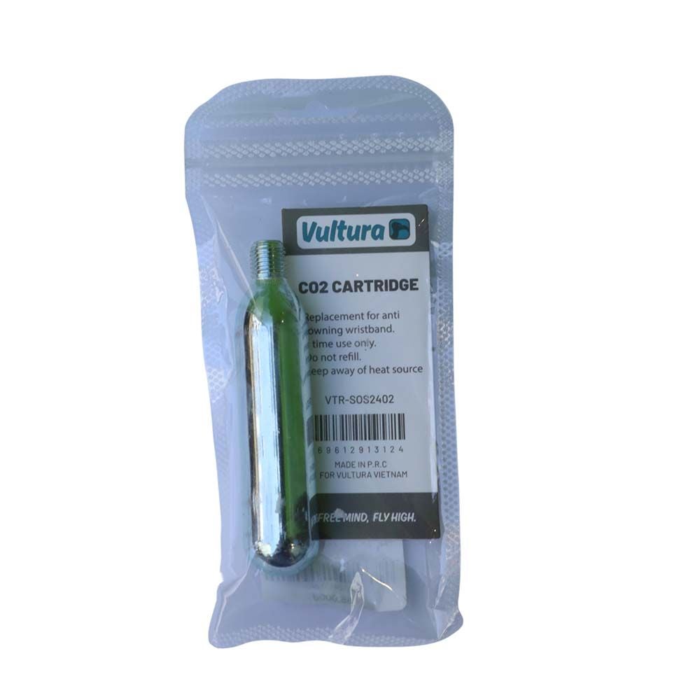 Bình hơi CO2 cho phao cứu sinh đeo tay Vultura VTR-SOS2402