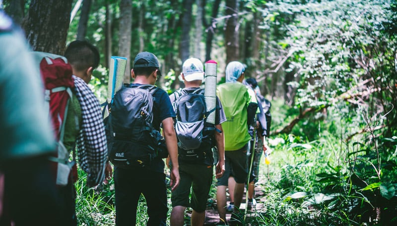 trekking là gi, trekking có gi vui duoc dong hanh cung dong doi