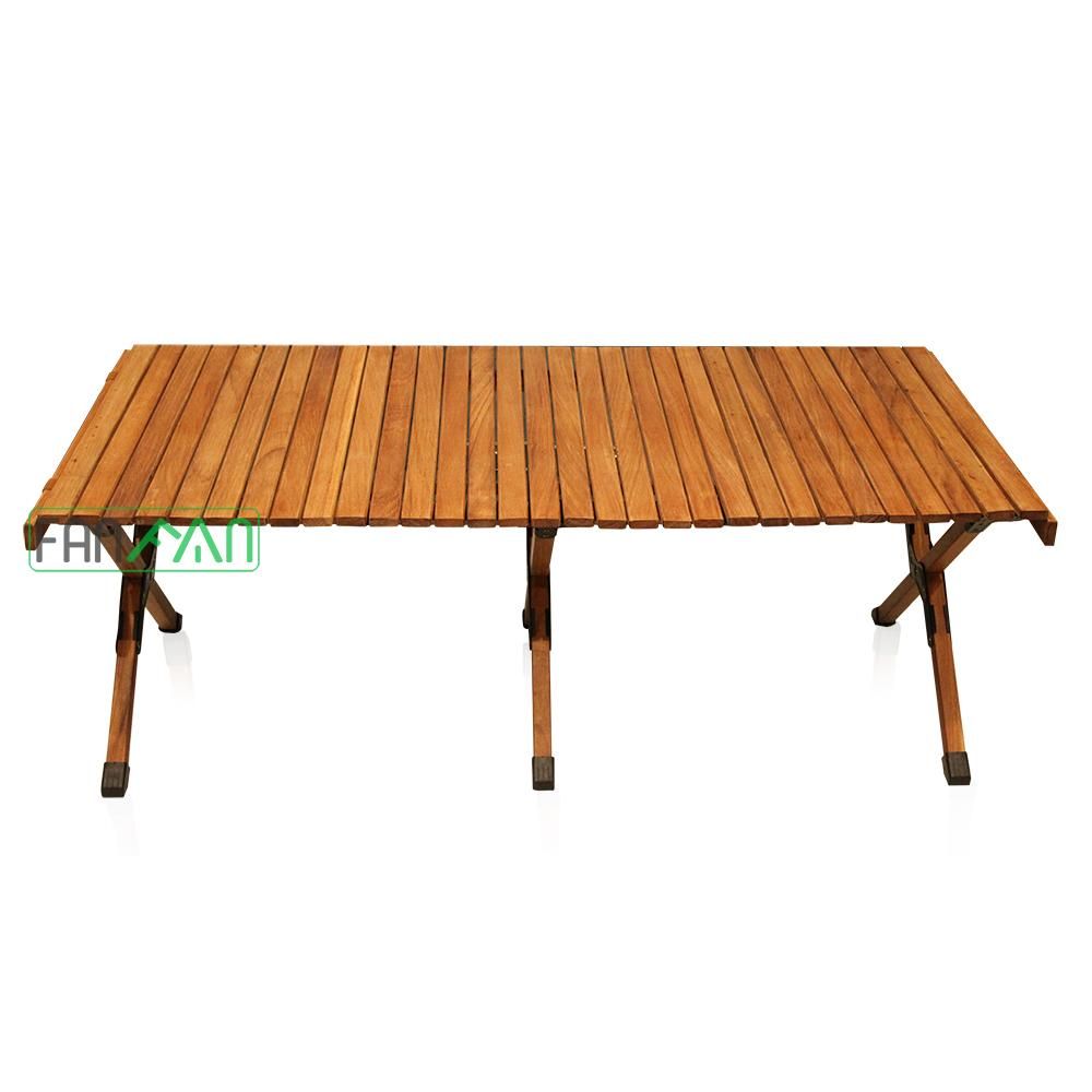 Bàn gỗ cuộn trứng CAMPFIRE