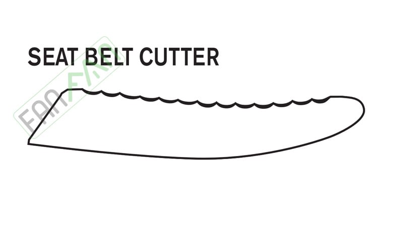 chuc nang cua dung cu da nang, dao da nang victorinox cat seat belt