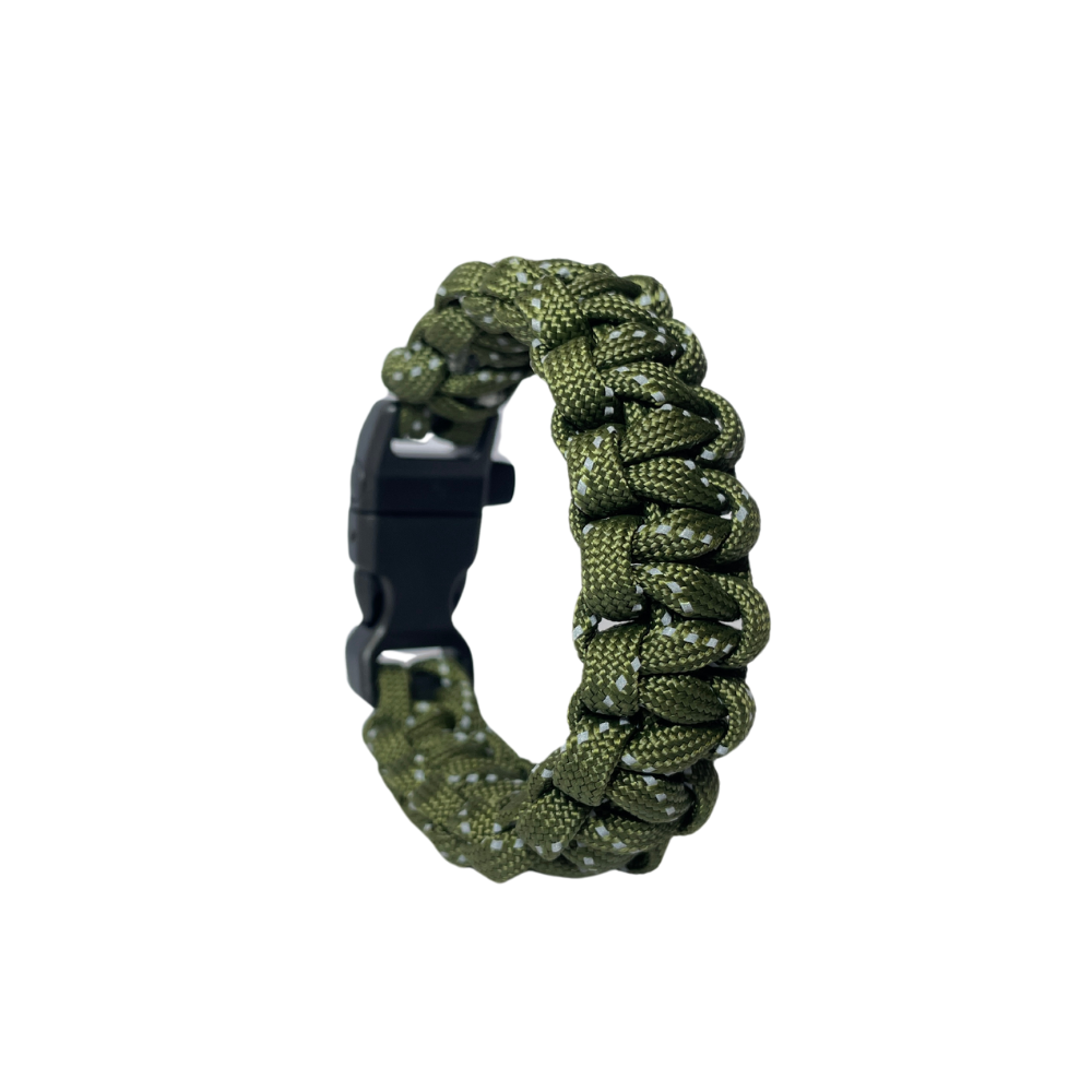 Vòng tay sinh tồn Paracord phản quang Vultura VTR-SB2501