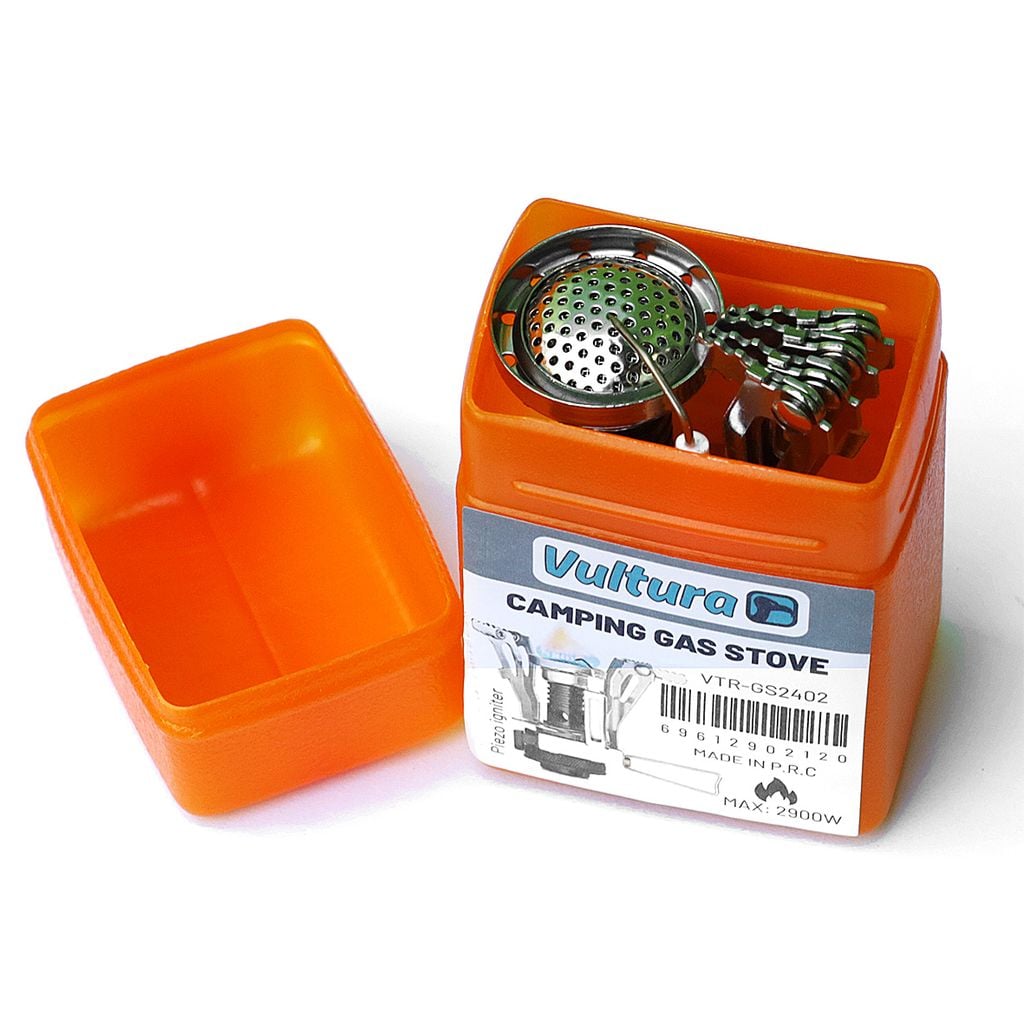 Bếp gas dã ngoại siêu gọn có đánh lửa Piezo Vultura VTR-GS2402