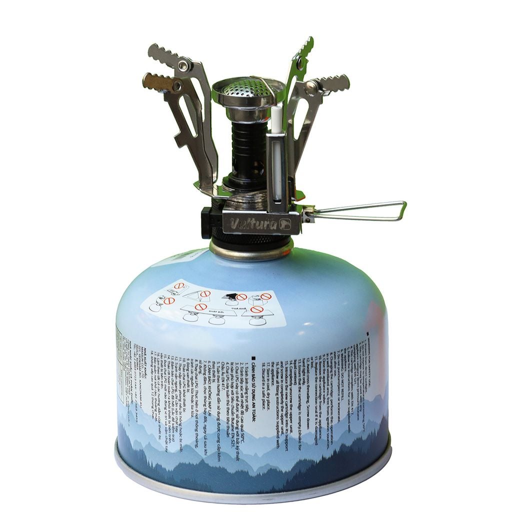 Bếp gas dã ngoại siêu gọn có đánh lửa Piezo Vultura VTR-GS2402