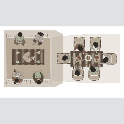 Lều Glamping tự bung 5-6 người Naturehike Village 6.0 CNK2300ZP021