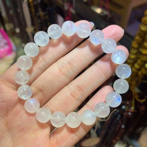 Vòng Tay Đá Mặt Trăng Moonstone 8mm